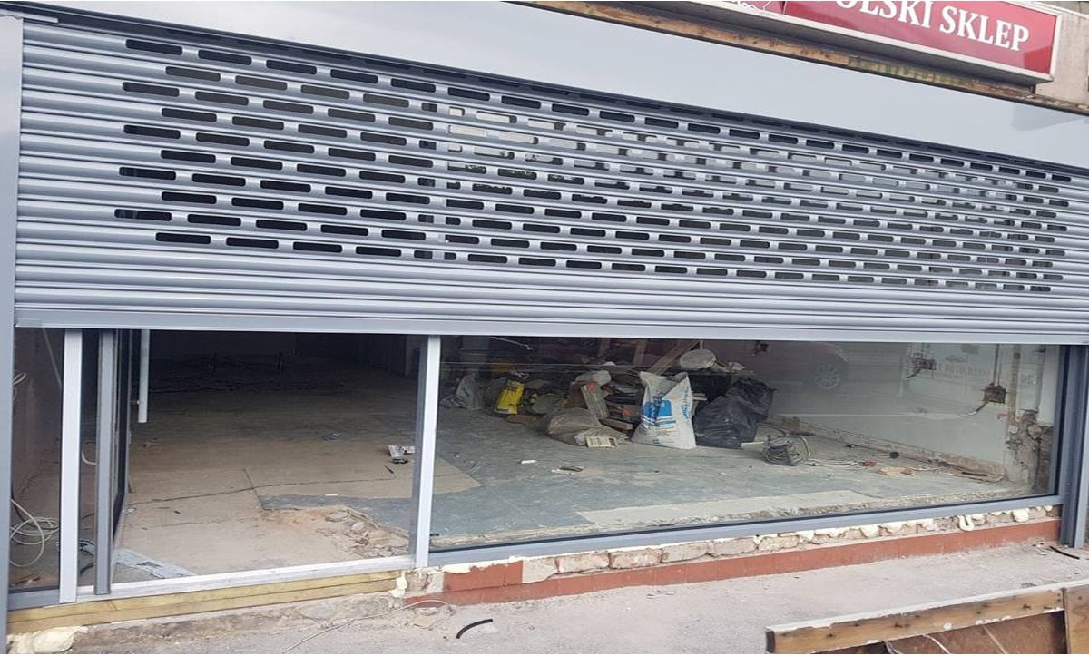 Roller Shutter Installation in Northampton Lancashire Shop Fronts