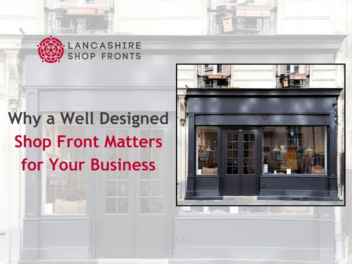 Why a Well Designed Shop Front Matters for Your Business